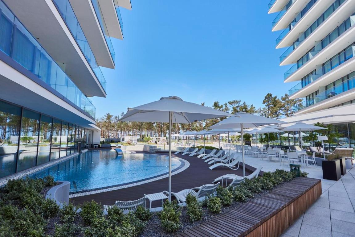 Wave Beachfront Family Apartment Miedzyzdroje Exteriér fotografie